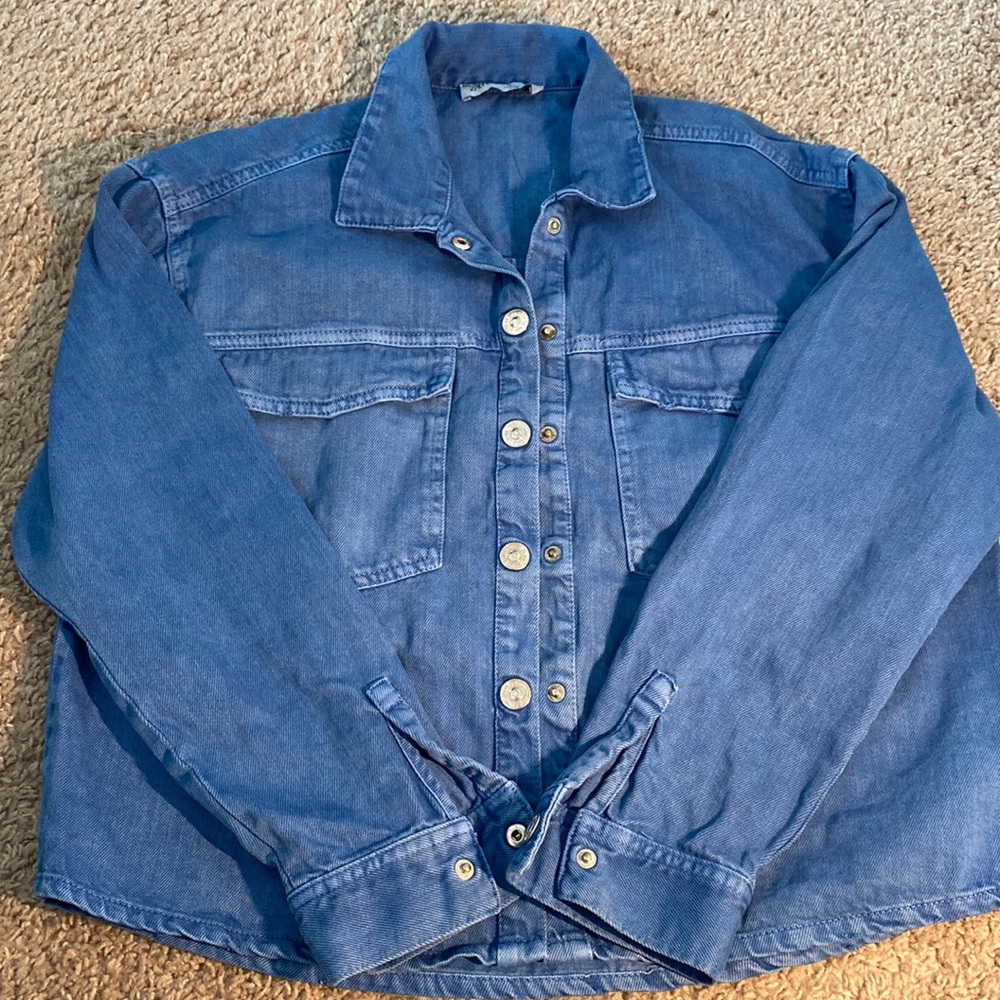 Zara jean jacket